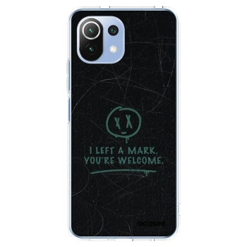 Picasee διαφανής θήκη σιλικόνης Xiaomi 11 Lite 5G NE - LEFT A MARK