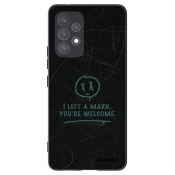 Picasee Μαύρη θήκη σιλικόνης για Samsung Galaxy A53 5G A536 - LEFT A MARK