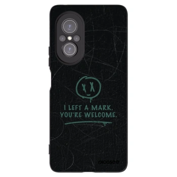 Picasee Μαύρη θήκη σιλικόνης για Huawei Nova 9 SE - LEFT A MARK