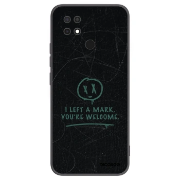 Picasee Μαύρη θήκη σιλικόνης για Xiaomi Redmi 10C - LEFT A MARK