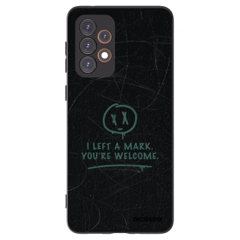 Picasee Μαύρη θήκη σιλικόνης για Samsung Galaxy A33 5G A336 - LEFT A MARK