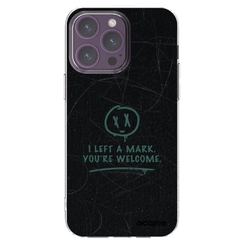 Picasee διαφανής θήκη σιλικόνης Apple iPhone 14 Pro Max - LEFT A MARK