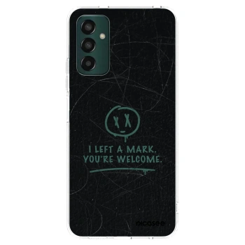 Picasee διαφανής θήκη σιλικόνης Samsung Galaxy M13 M135F - LEFT A MARK