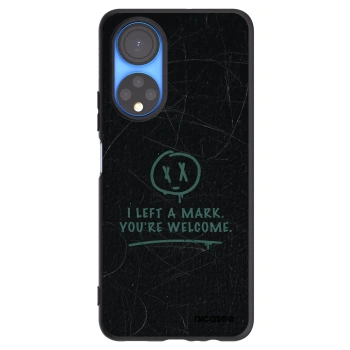 Picasee Μαύρη θήκη σιλικόνης για Honor X7 - LEFT A MARK