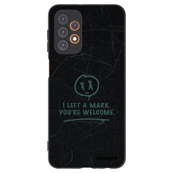 Picasee Μαύρη θήκη σιλικόνης για Samsung Galaxy A23 A235F 4G - LEFT A MARK