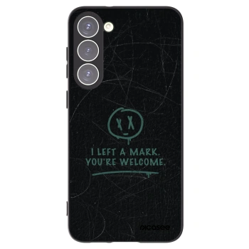 Picasee Μαύρη θήκη σιλικόνης για Samsung Galaxy S23+ 5G - LEFT A MARK