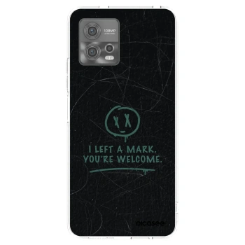 Picasee διαφανής θήκη σιλικόνης Motorola Moto G72 - LEFT A MARK
