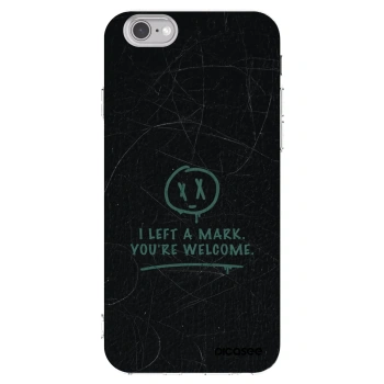 Picasee διαφανής θήκη σιλικόνης Apple iPhone 6/6S - LEFT A MARK
