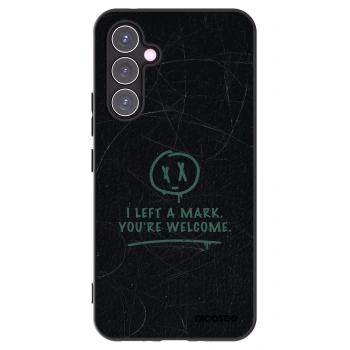 Picasee Μαύρη θήκη σιλικόνης για Samsung Galaxy A54 5G A546B - LEFT A MARK
