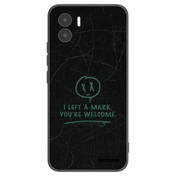 Picasee Μαύρη θήκη σιλικόνης για Xiaomi Redmi A2 - LEFT A MARK