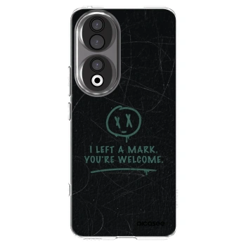 Picasee διαφανής θήκη σιλικόνης Honor 90 5G - LEFT A MARK