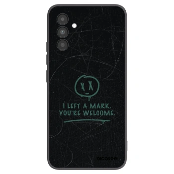 Picasee Μαύρη θήκη σιλικόνης για Samsung Galaxy A04s A047F - LEFT A MARK