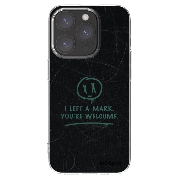 Picasee διαφανής θήκη σιλικόνης Apple iPhone 15 Pro - LEFT A MARK
