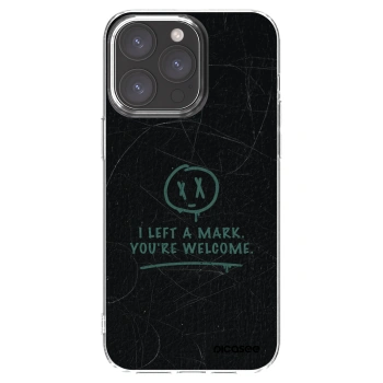 Picasee διαφανής θήκη σιλικόνης Apple iPhone 15 Pro Max - LEFT A MARK