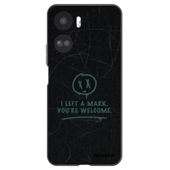 Picasee Μαύρη θήκη σιλικόνης για Honor 90 Lite 5G - LEFT A MARK