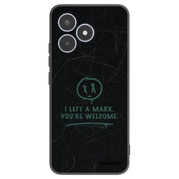 Picasee Μαύρη θήκη σιλικόνης για Realme C53 - LEFT A MARK