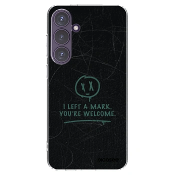 Picasee διαφανής θήκη σιλικόνης Samsung Galaxy S24+ S926B 5G - LEFT A MARK
