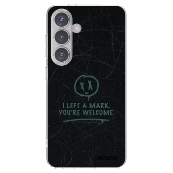 Picasee διαφανής θήκη σιλικόνης Samsung Galaxy S24 S921B 5G - LEFT A MARK