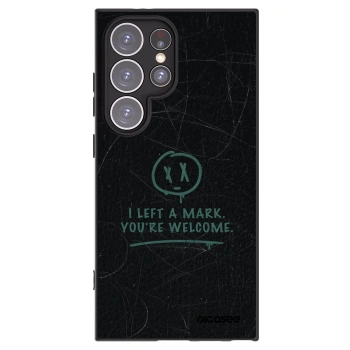 Picasee Μαύρη θήκη σιλικόνης για Samsung Galaxy S24 Ultra S928B 5G - LEFT A MARK