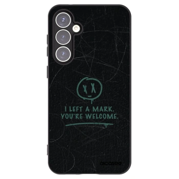 Picasee Μαύρη θήκη σιλικόνης για Samsung Galaxy S23 FE S711B - LEFT A MARK