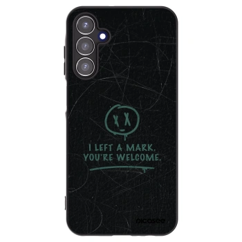 Picasee Μαύρη θήκη σιλικόνης για Samsung Galaxy A15 A155F 4G - LEFT A MARK