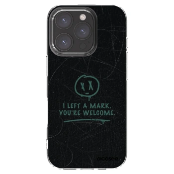 Picasee διαφανής θήκη σιλικόνης Apple iPhone 16 Pro - LEFT A MARK