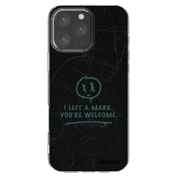 Picasee διαφανής θήκη σιλικόνης Apple iPhone 16 Pro Max - LEFT A MARK