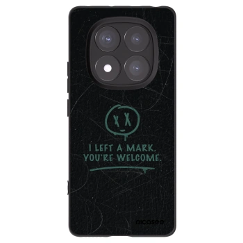 Picasee Μαύρη θήκη σιλικόνης για Xiaomi Redmi Note 14 Pro 5G - LEFT A MARK