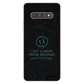 Picasee διαφανής θήκη σιλικόνης Samsung Galaxy S10 Plus G975 - LEFT A MARK