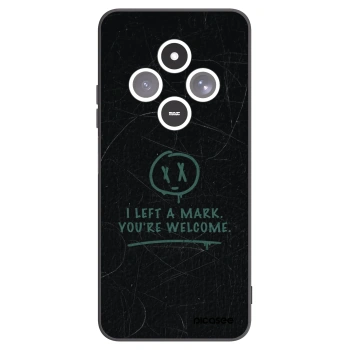 Picasee Μαύρη θήκη σιλικόνης για Xiaomi Redmi 14C - LEFT A MARK