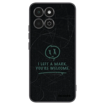 Picasee Μαύρη θήκη σιλικόνης για Honor 200 Smart 5G - LEFT A MARK