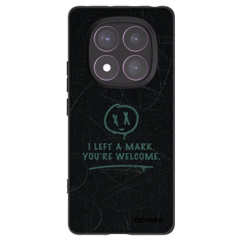 Picasee Μαύρη θήκη σιλικόνης για Xiaomi Redmi Note 14 Pro 4G - LEFT A MARK