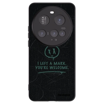 Picasee Μαύρη θήκη σιλικόνης για Xiaomi 15 Ultra - LEFT A MARK