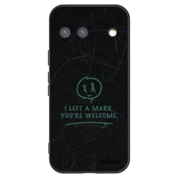 Picasee Μαύρη θήκη σιλικόνης για Google Pixel 9 - LEFT A MARK