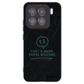 Picasee Μαύρη θήκη σιλικόνης για Xiaomi 15 - LEFT A MARK