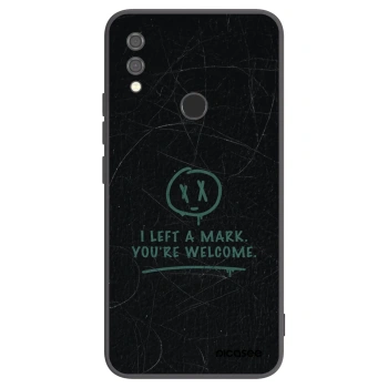 Picasee Μαύρη θήκη σιλικόνης για Xiaomi Redmi Note 7 - LEFT A MARK