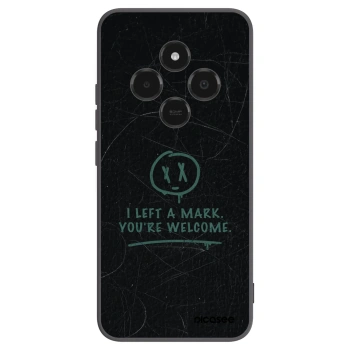 Picasee Μαύρη θήκη σιλικόνης για Xiaomi Poco C75 - LEFT A MARK