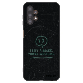 Picasee Μαύρη θήκη σιλικόνης για Samsung Galaxy A13 5G - LEFT A MARK