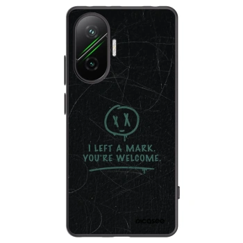 Picasee Μαύρη θήκη σιλικόνης για Xiaomi Poco F7 5G - LEFT A MARK