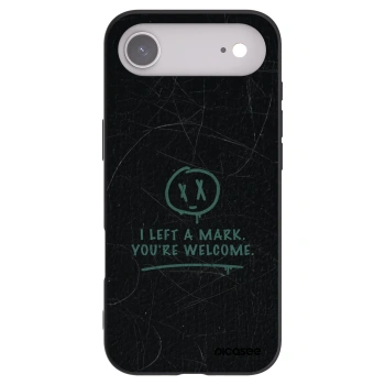 Picasee Μαύρη θήκη σιλικόνης για Apple iPhone Air - LEFT A MARK