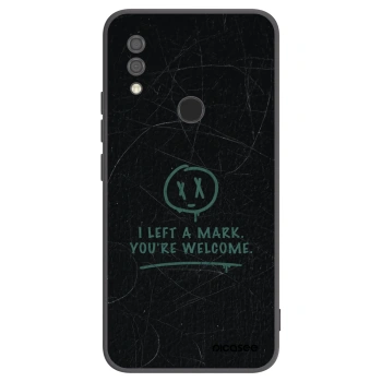 Picasee Μαύρη θήκη σιλικόνης για Xiaomi Redmi 7 - LEFT A MARK