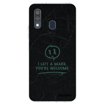 Picasee διαφανής θήκη σιλικόνης Samsung Galaxy A40 A405F - LEFT A MARK