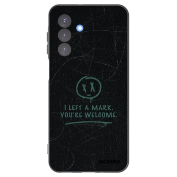 Picasee Μαύρη θήκη σιλικόνης για Samsung Galaxy A17 5G - LEFT A MARK