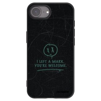 Picasee Μαύρη θήκη σιλικόνης για Apple iPhone 17e - LEFT A MARK