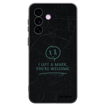 Picasee Μαύρη θήκη σιλικόνης για Samsung Galaxy A57 5G - LEFT A MARK