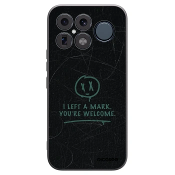 Picasee Μαύρη θήκη σιλικόνης για Xiaomi Poco F8 Ultra - LEFT A MARK