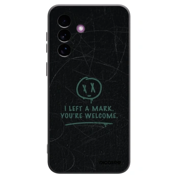 Picasee Μαύρη θήκη σιλικόνης για Samsung Galaxy A37 - LEFT A MARK