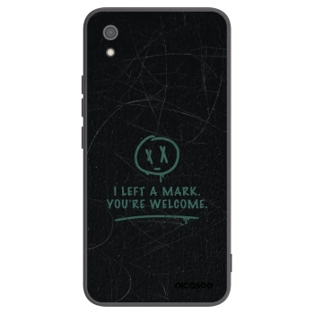 Picasee Μαύρη θήκη σιλικόνης για Xiaomi Redmi 7A - LEFT A MARK