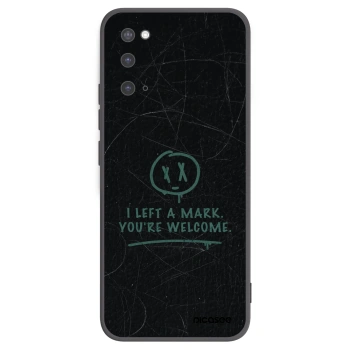 Picasee Μαύρη θήκη σιλικόνης για Samsung Galaxy S20 G980F - LEFT A MARK