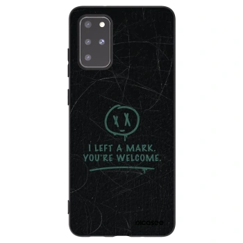 Picasee Μαύρη θήκη σιλικόνης για Samsung Galaxy S20+ G985F - LEFT A MARK